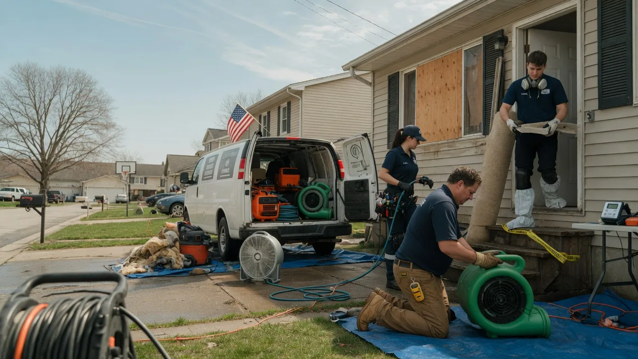 Water Damage Restoration in Lamar, AR near me